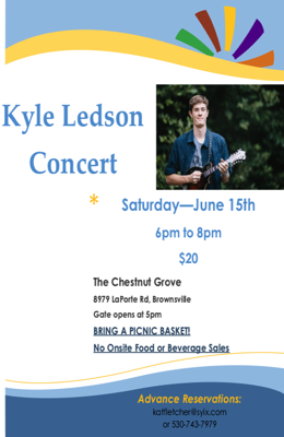 Kyle Ledson returns to the Cestnut Grove in Brownsville